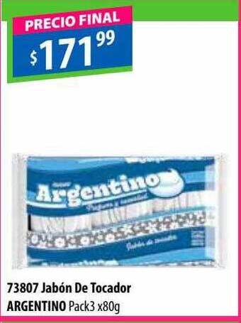 Micropack Jabón de tocador argentino oferta