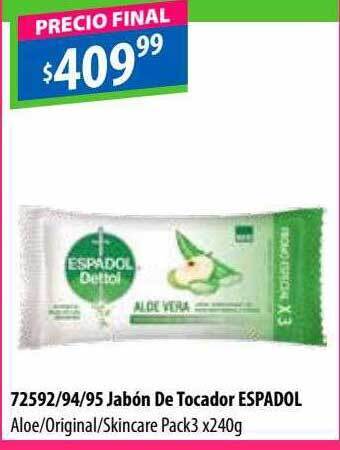 Micropack Jabón de tocador espadol oferta