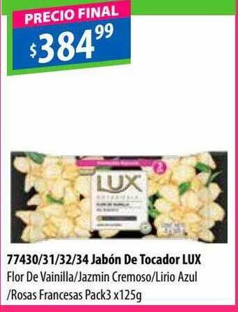 Micropack Jabón de tocador lux oferta