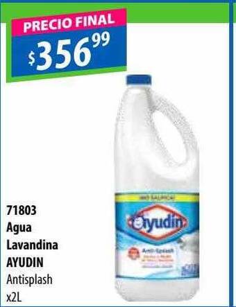 Micropack Agua lavandina ayudin oferta