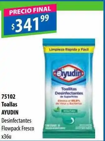 Micropack Toallas ayudin oferta