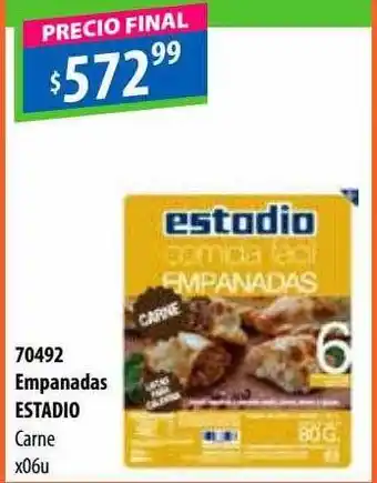 Micropack Empanadas estadio carne oferta