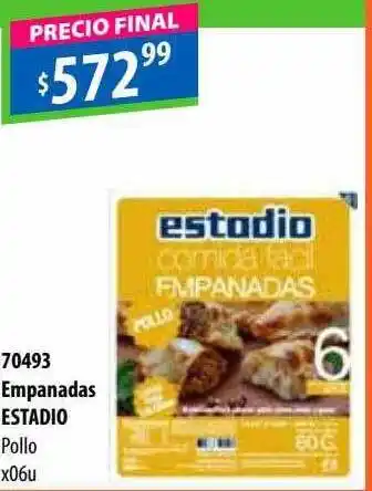 Micropack Empanadas estadio pollo oferta