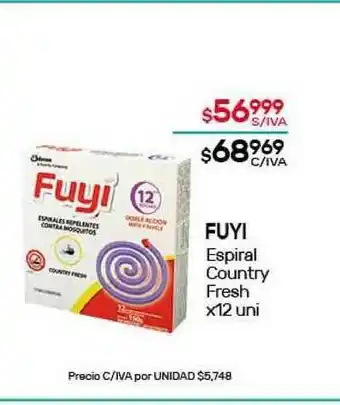 Fuyi Espiral Country Fresh x12