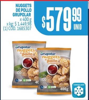 Makro Nuggets de Pollo Grupolar oferta