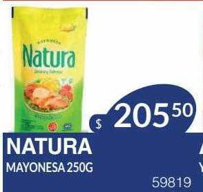 Masivos Natura mayonesa oferta