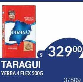 Masivos Taragui yerba 4 flex oferta
