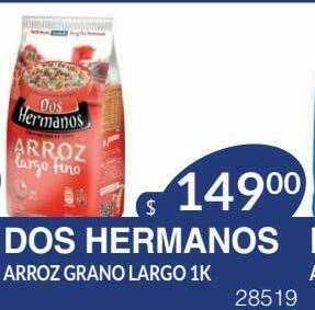 Masivos Dos hermanos arroz grano largo oferta