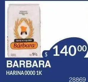 Masivos Barbara harina 0000 oferta