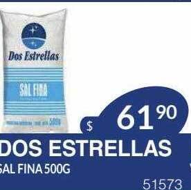 Masivos Dos estrellas sal fina oferta