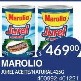 Masivos Marolio jurel aceite natural oferta