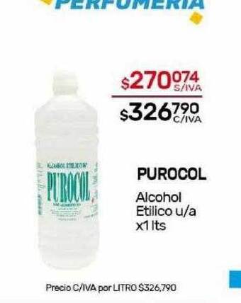 Nini Mayorista Purocol alcohol etilico u-a oferta