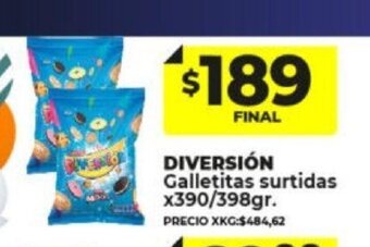 Supermayorista Vital Diversión Galletitas Surtidas x390/398gr oferta
