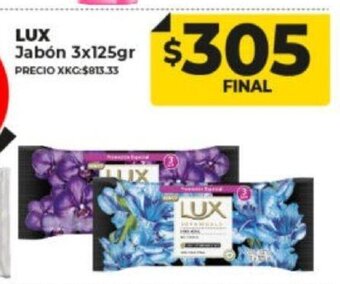 Supermayorista Vital Lux Jabón 3x125gr oferta