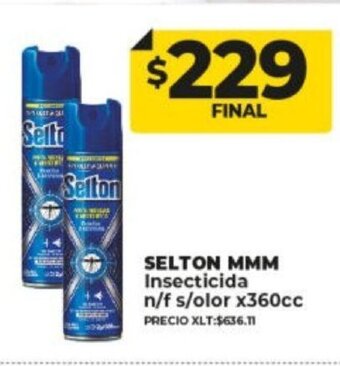 Supermayorista Vital Selton MMM Insecticida n/f s/olor x 360cc oferta