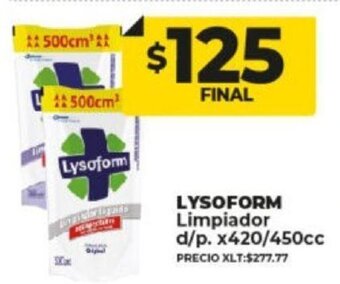 Supermayorista Vital Lysoform Limpiador d/p x 420/450cc oferta