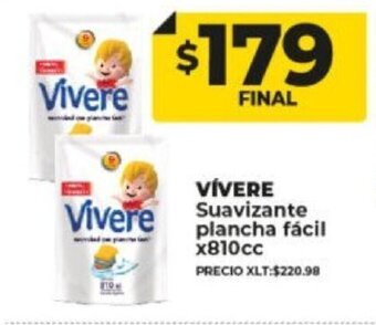 Supermayorista Vital Vivere Suavizante Plancha Fácil x 810cc oferta