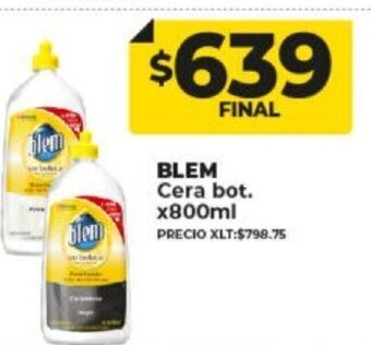 Supermayorista Vital Blem Cera Bot. x 800ml oferta