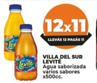 Supermayorista Vital Villa del Sur Levité Agua Saborizada Varios Sabores x 500cc oferta