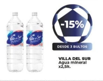 Supermayorista Vital Villa del Sur Agua Mineral x 2.5lt oferta