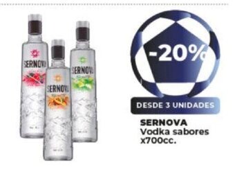 Supermayorista Vital Sernova Vodka Sabores x 700cc oferta