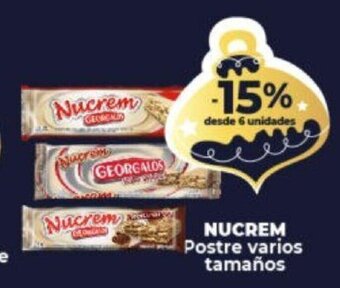 Supermayorista Vital Nucrem Postre Varios Tamaños oferta