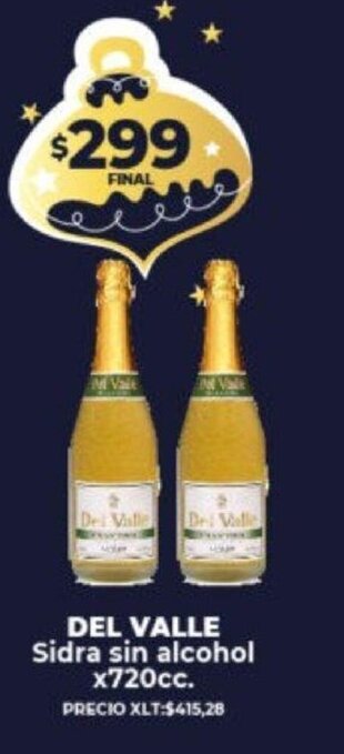 Supermayorista Vital Del Valle Sidra Sin Alcohol x 720cc oferta
