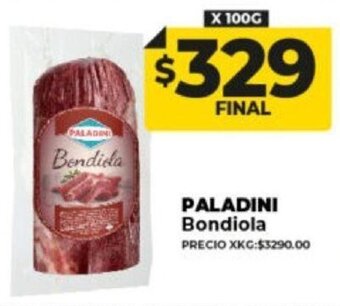 Supermayorista Vital Paladini Bondiola oferta