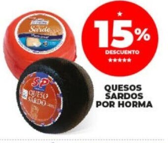 Supermayorista Vital Quesos Sardos Por Horma oferta