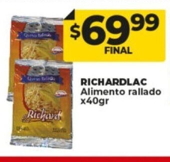 Supermayorista Vital Richardlac Alimento Rallado x 40gr oferta