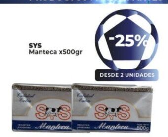 Supermayorista Vital Sys Manteca x 500gr oferta