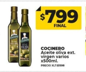 Supermayorista Vital Cocinero Aceite Oliva Ext. Virgen Varios x 500ml oferta