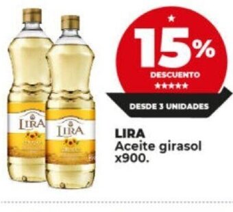 Supermayorista Vital Lira Aceite Girasol x 900 oferta