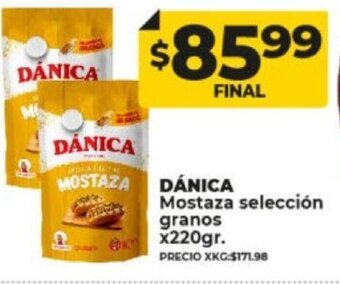 Supermayorista Vital Dánica Mostaza Selección Granos x 220gr oferta