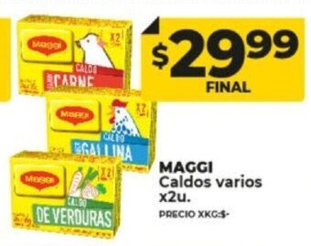 Supermayorista Vital Maggi Caldos Varios x 2u oferta