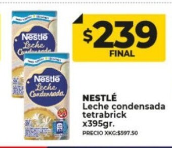 Supermayorista Vital Nestlé Leche Condensada Tetrabrick x 395gr oferta