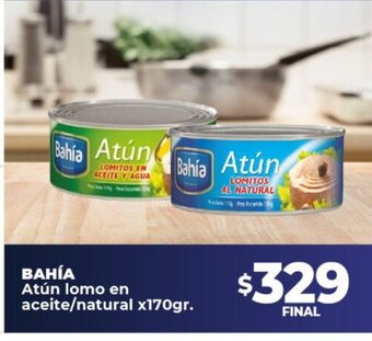 Supermayorista Vital Bahía Atún Lomo En Aceite/Natural x 170gr oferta