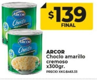 Supermayorista Vital Arcor Choclo Amarillo Cremoso x 300gr oferta