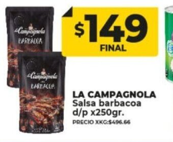 Supermayorista Vital La Campagnola Salsa Barbacoa d/p x 250gr oferta