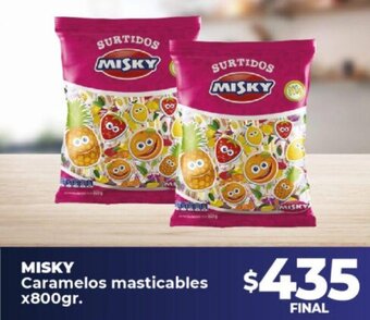 Supermayorista Vital Misky Caramelos Masticables x 800gr oferta