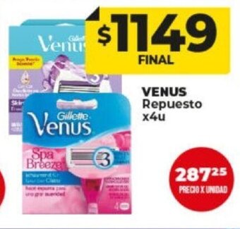 Supermayorista Vital Venus Repuesto x 4u oferta