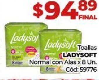 Diarco Toallas Ladysoft oferta
