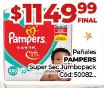 Diarco Pañales Pampers oferta