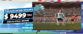 Diarco Led 50 Noblex oferta