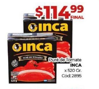 Diarco Puré de Tomate Inca oferta