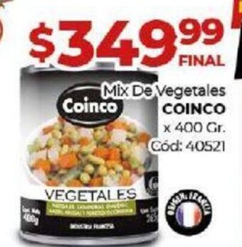 Diarco Mix de Vegetales Coinco oferta