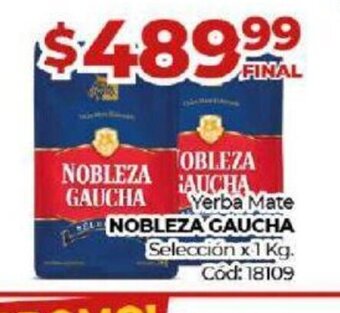 Diarco Yerba Mate Nobleza Gaucha oferta