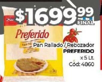 Diarco Pan Rallado/Rebozador Preferido oferta