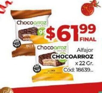 Diarco Alfajor Chocoarroz oferta