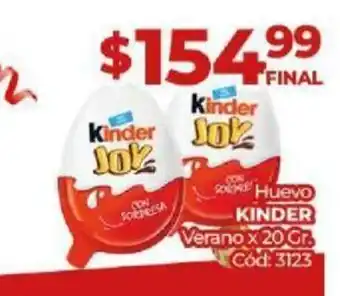 Diarco Huevo Kinder oferta